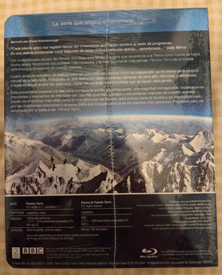 Planeta Tierra Blu-ray