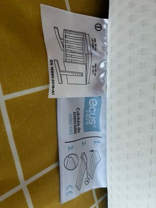Colchón minicuna Ecus Care