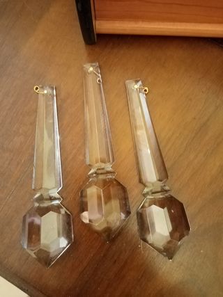 3 Gocce Cristallo pendenti per Lampadari