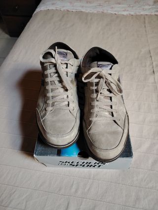 Scarpe sportive grigie skechers 
