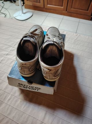 Scarpe sportive grigie skechers 