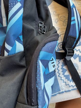 Mochila Quiksilver - Azul y Negra