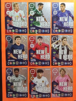 LOTE 9 NEW HERO FIFA WORLD CUP MUNDIAL CLUBES 25