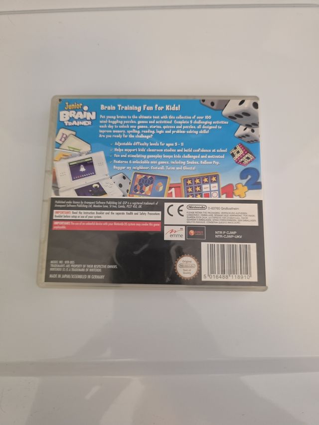 Junior Brain Trainer - Nintendo DS