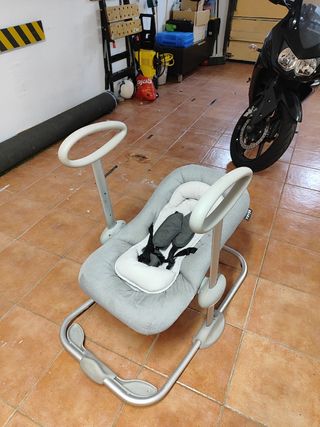 Hamaca Bebé Beaba Up&Down Gris
