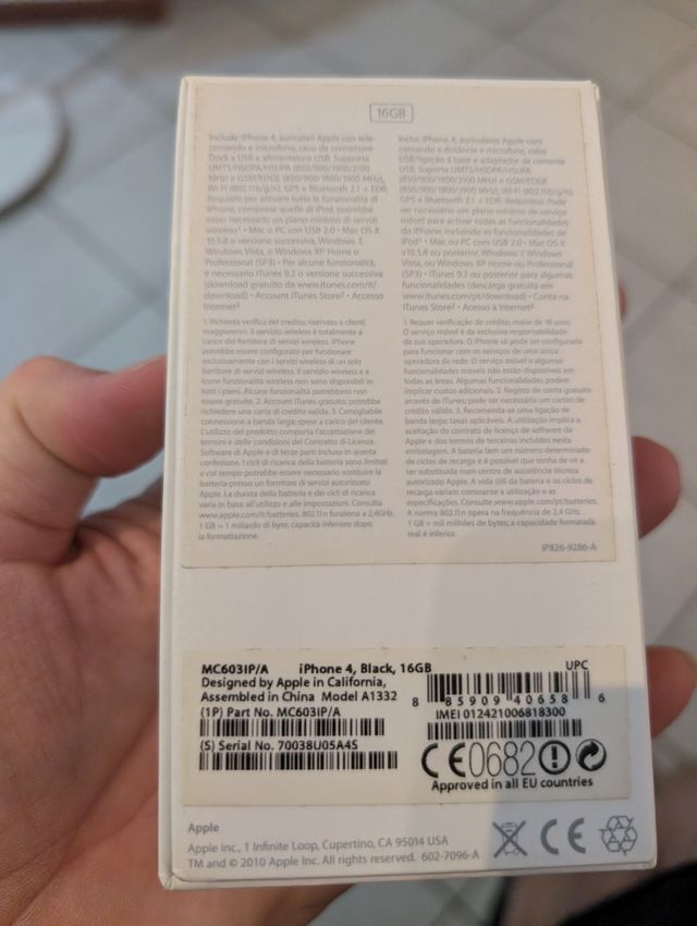 iPhone 4 Black - Apple