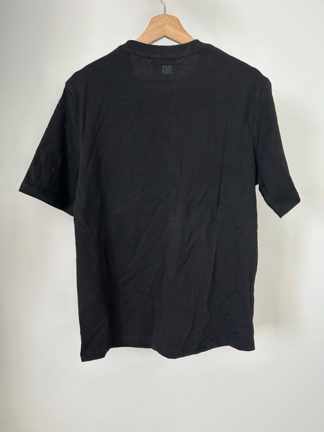 Camiseta Ami Paris Negra - Talla M