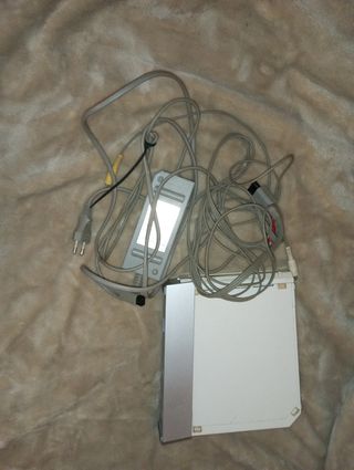 Wii + cables - consola blanca