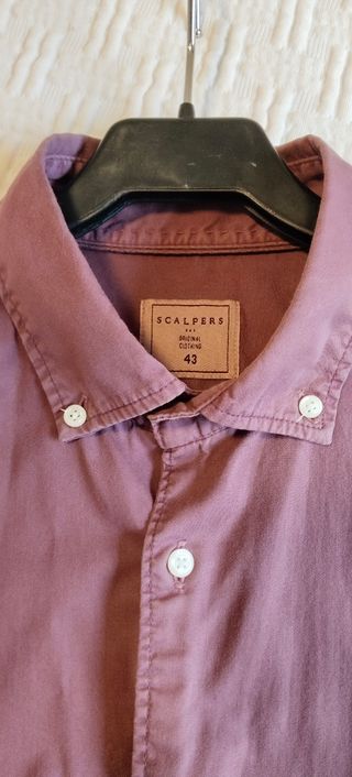Camisa Scalpers Hombre L - Morada
