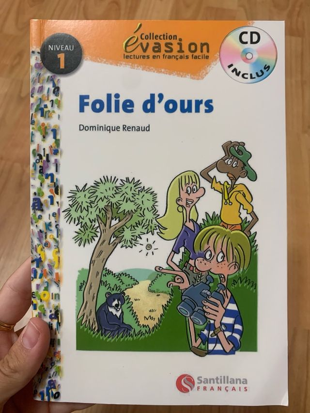 EVASION NIVEAU 1 FOLIE D'OURS + CD