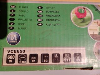 Cepillo Casals VCE650 - 600W