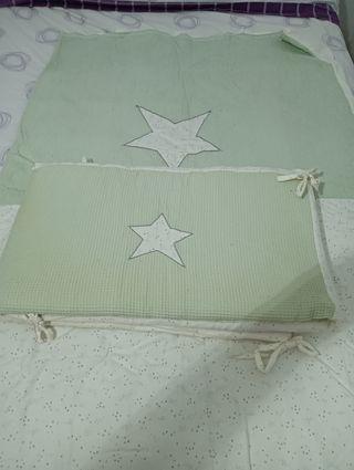 Colcha cuna bebé - estrellas
