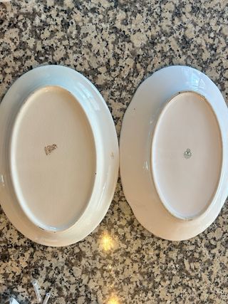 2 Travessas Antigas - Flores