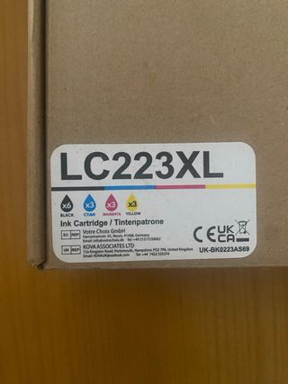 LC223XL | Cartuchos tinta Brother