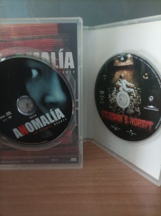 PELÍCULAS DE TERROR LOTE OFERTA ESPECIAL 2 DVD 