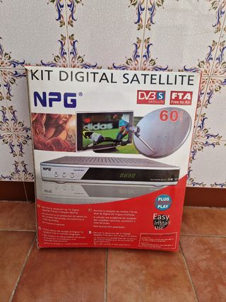 Kit Satélite Digital NPG 60cm