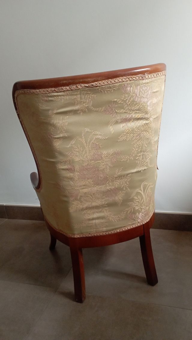 Butaca isabelina antigua - beige