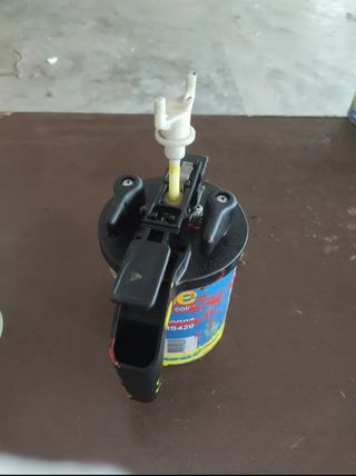 Bote pintura Sonne amarillo averdado dosificador