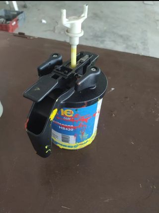 Bote pintura Sonne amarillo averdado dosificador