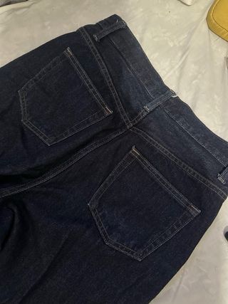 Vaqueros rectos Uniqlo - Azul marino