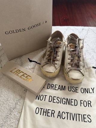Golden Goose Zapatillas Beige