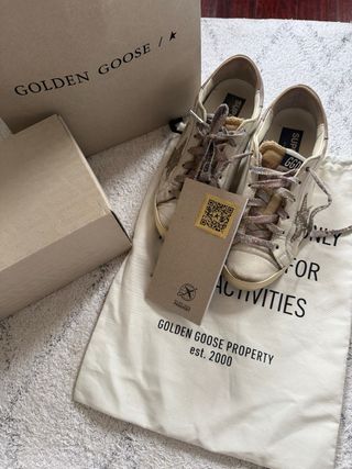 Golden Goose Zapatillas Beige