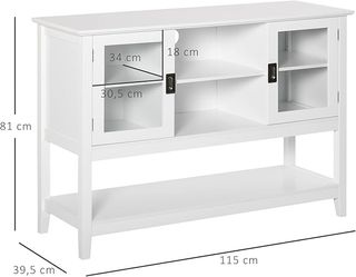 Aparador blanco - 115cm