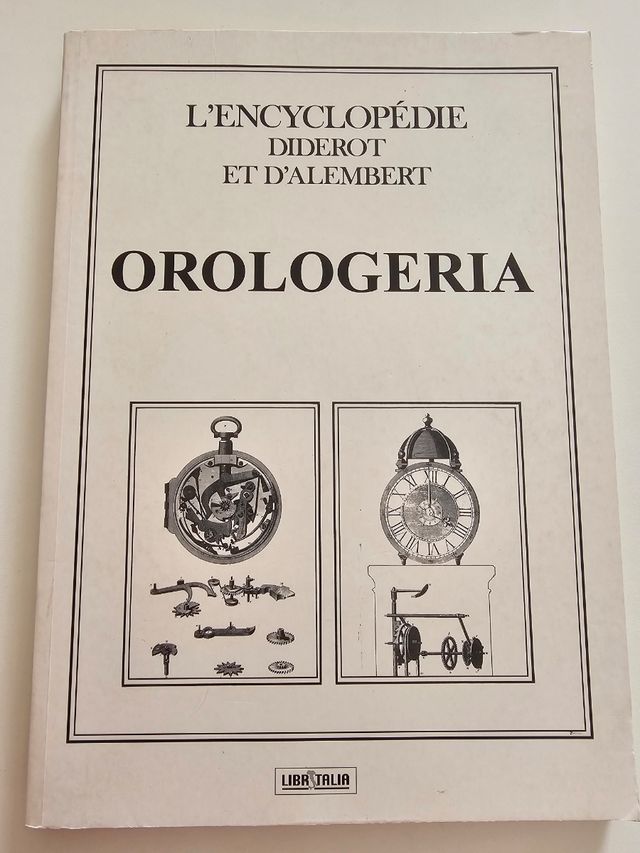 Raccolta di tavole grande formato: OROLOGERIA