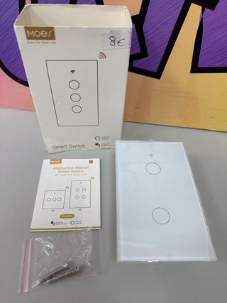 Interruptor inteligente Moes WiFi