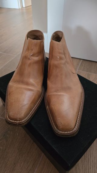 Botines Piel Marrón