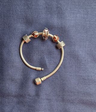 Pulsera Pandora plata 