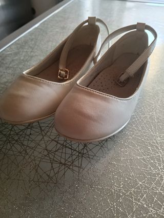 Scarpe bianche bambina eleganti 30
