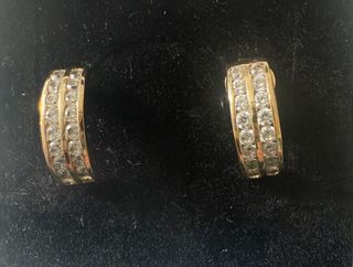Pendientes oro Roselin 