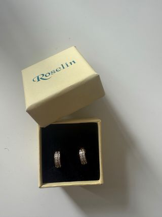 Pendientes oro Roselin 
