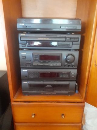 Equipo música Aiwa - 5 piezas
