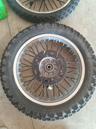 Llantas Motocross Yamaha YZ125 Originales 
