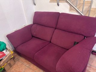 Sofá 2 plazas - morado
Sofa 3 plazas - morado 