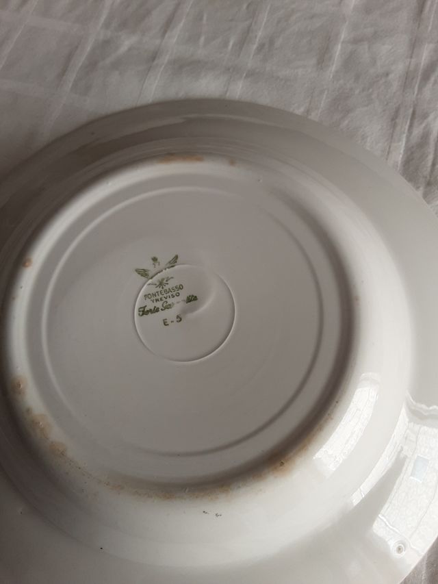 Piatto vintage Fontebasso - Ceramica