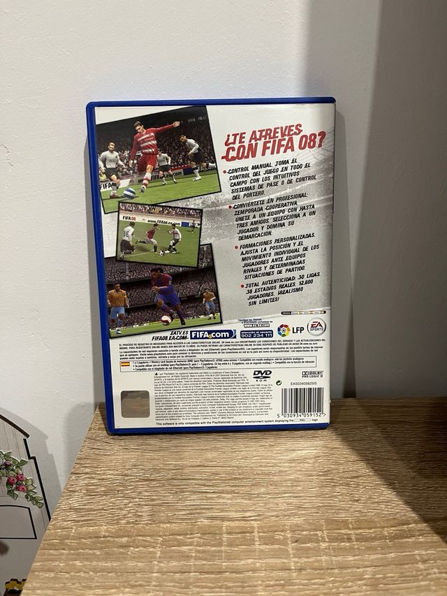 LOTE PRO 2004 y FIFA 2008 para PS2