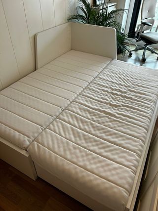 Diván Ikea Flekke blanco - 2 cajones