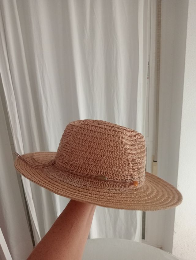 Sombrero paja - Beige