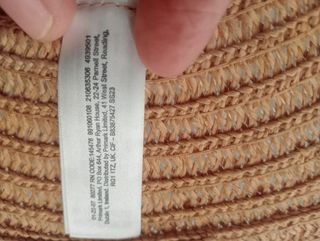 Sombrero paja - Beige