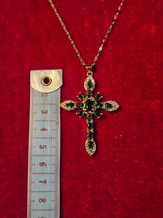 Collar Cruz Dorada 