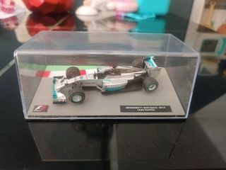 Miniatura Mercedes F1 W05 Hamilton 2014