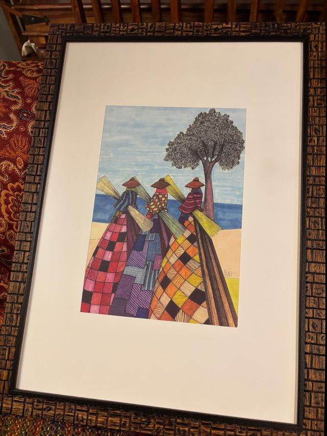 3 Placas de quadros de imagens rurais