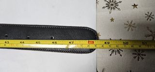 Cinturón cuero negro