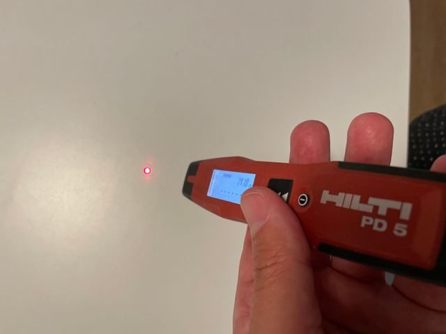 Hilti PD5 - Medidor láser
