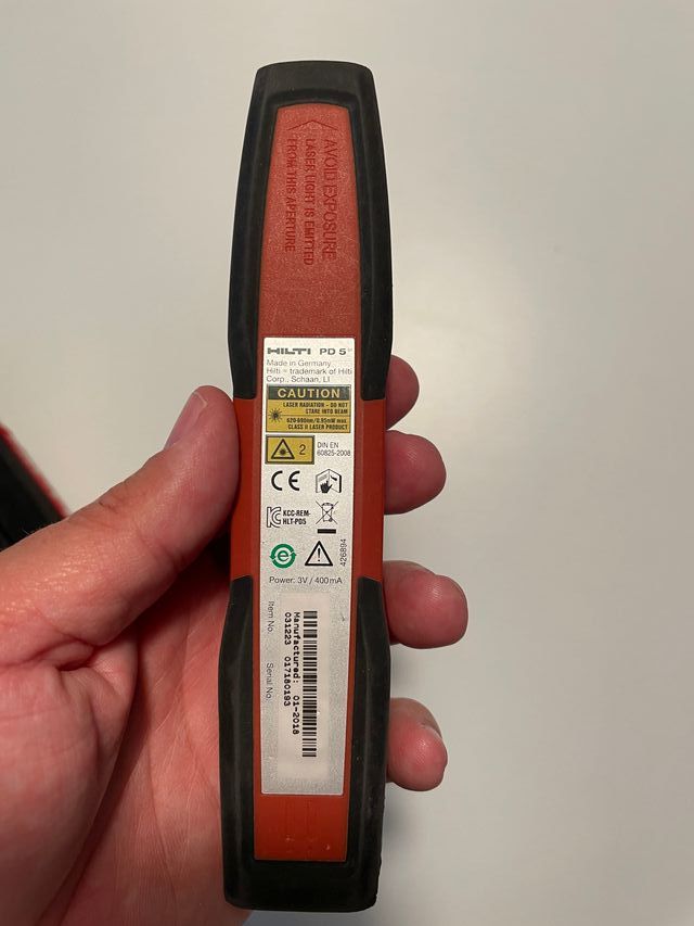 Hilti PD5 - Medidor láser