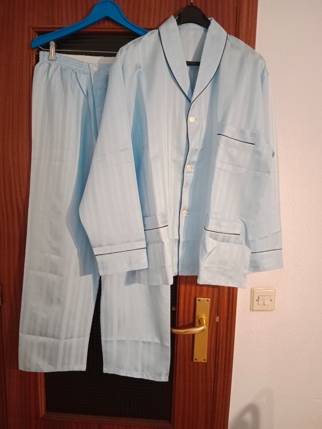 Pijama hombre azul rayas, sín estrenar