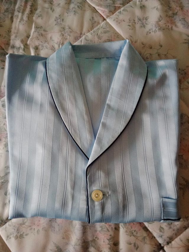 Pijama hombre azul rayas, sín estrenar